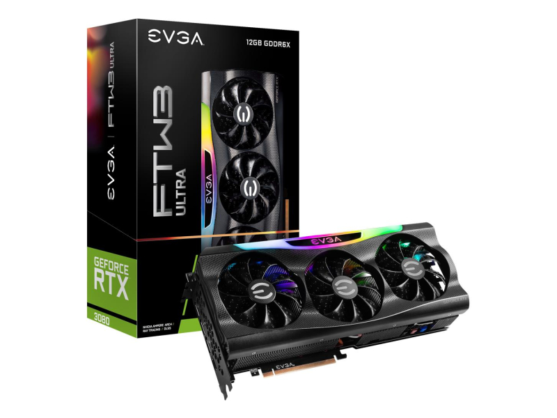 EVGA GeForce RTX 3080 FTW3 ULTRA GAMING 12GB GDDR6X